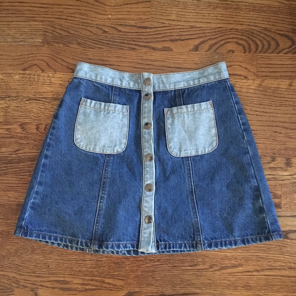 Urban outfitters denim skirt